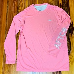 AFTCO Performance Fishing Long-sleeve Shirt, size large